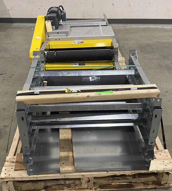 Omni Metalcraft 24"Wx12’L Powered Belt Conveyor w/o Side Rails .5HP 208-230/460V