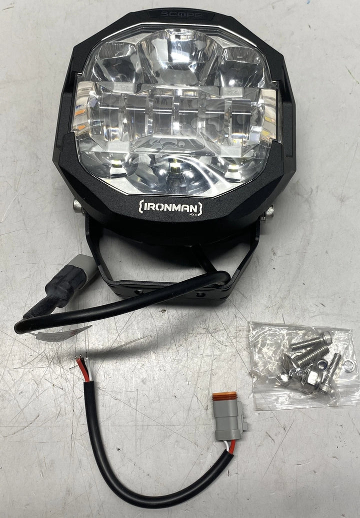 IronMan 4x4 - Scope 7" LED Driving Light (Combo Beam) - IDL0701C