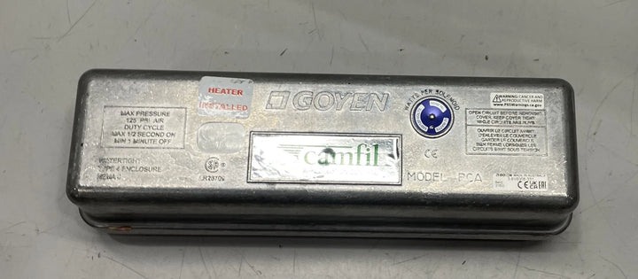 Goyen 8 Valve NEMA4 Enclosure 1/8-3/4 NPT 120VAC +HEATER 3-8V8006-331