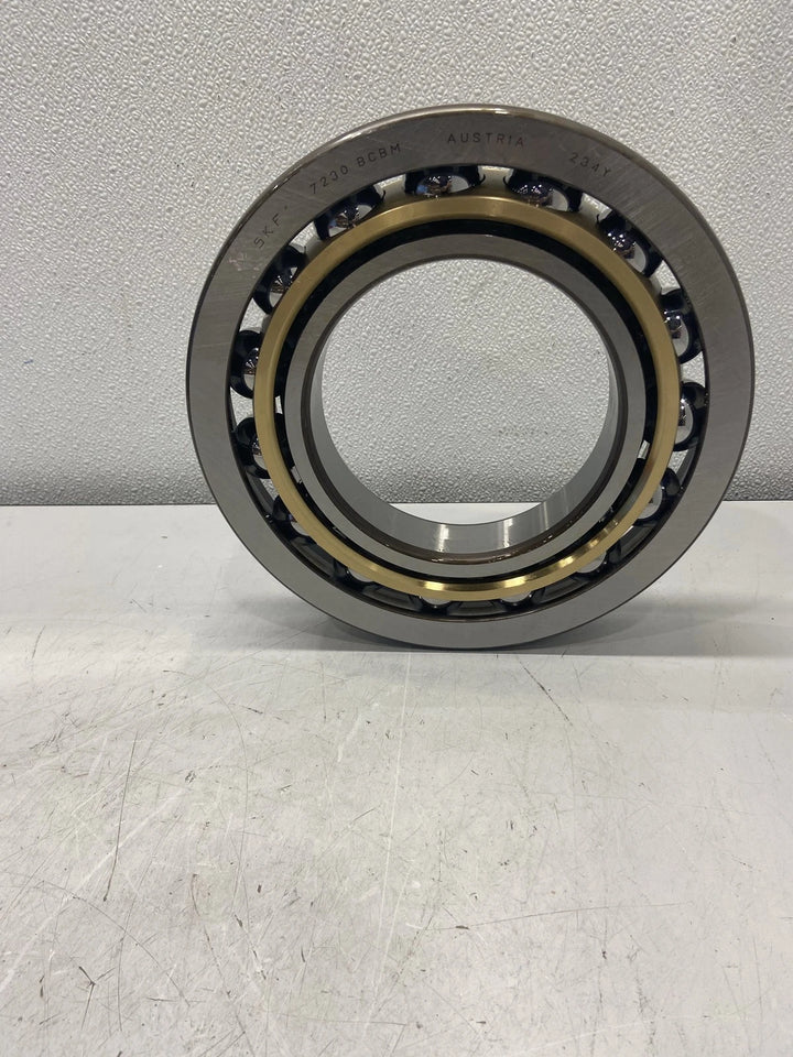 SKF Single Row Cylindrical Bore Angular Contact Ball Bearing 7230 BCBM