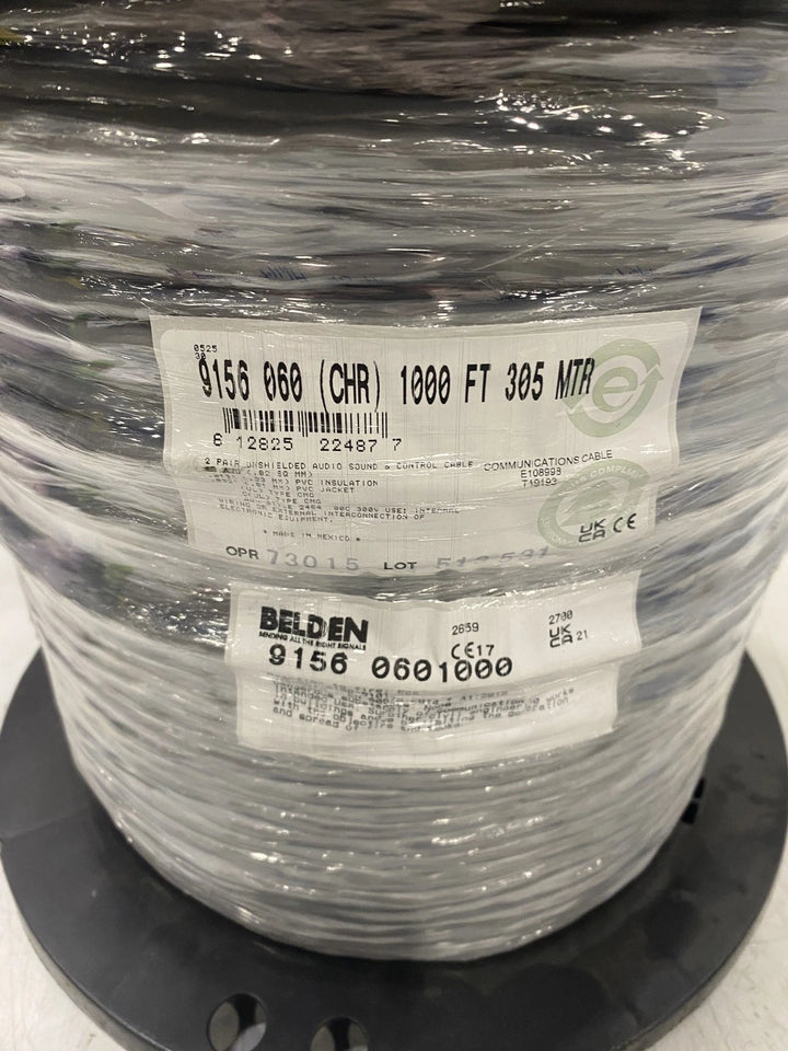 Belden 18Awg Unshielded Audio/Control Cable 91560601000