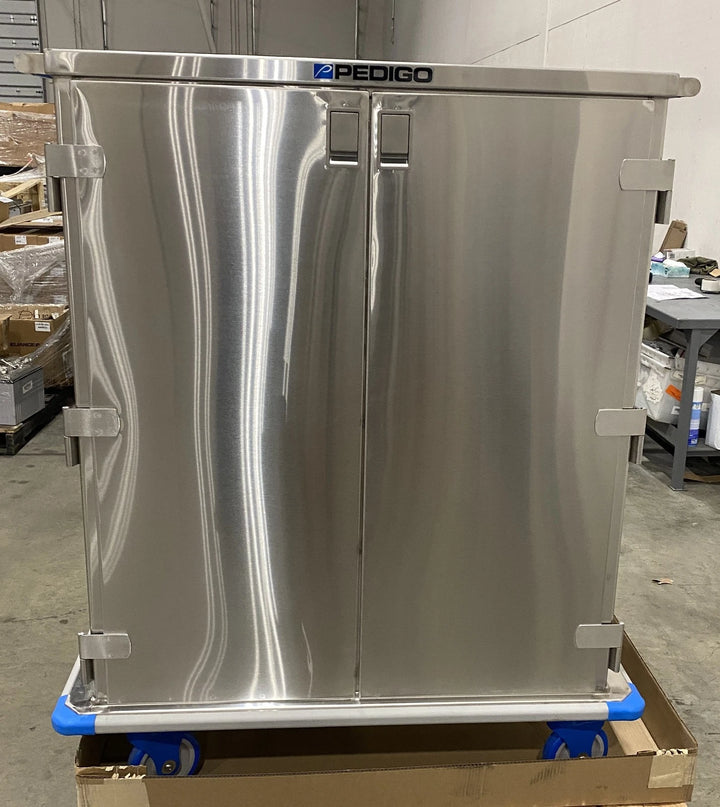 Pedigo CDS345-B Stainless Gen3 Surgical Case Cart 46-3/4”W x 28-1/8”D x 56″H