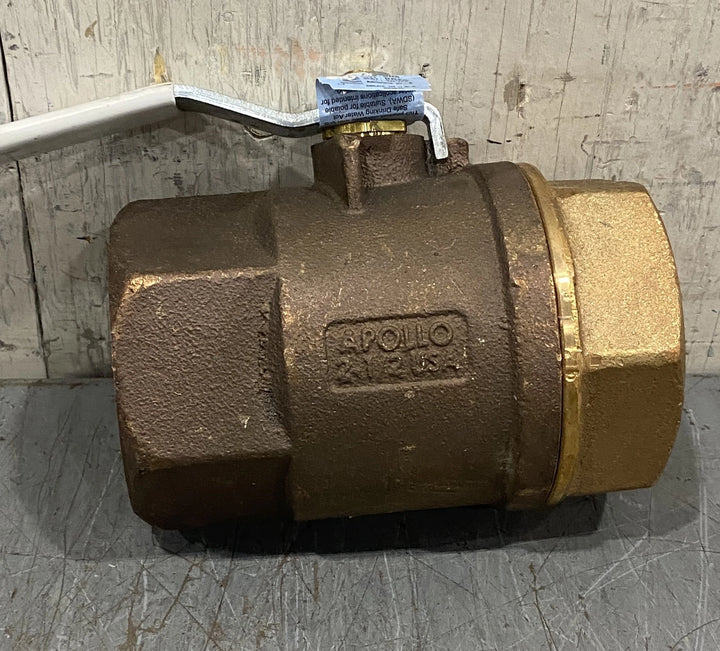Apollo 2-1/2" Bronze Manual Ball Valve 70LF10901