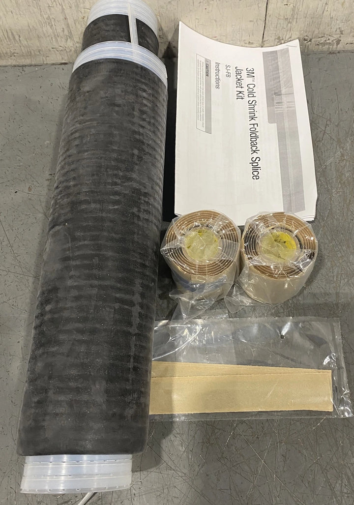 Lot of 6 SJ-1FB Cold Shrink Foldback Splice Jacket Kit 15 KV