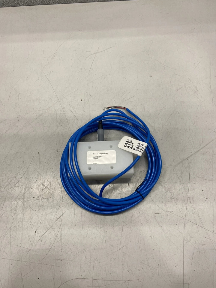 Omega Engineering Flow Sensor 0.07-5GPM 10BAR 24VDC FPR301
