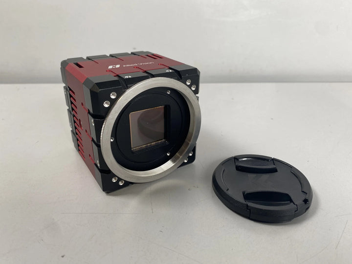 Allied Vision Bonito Pro X-2620B NIR F-Mount M58 CoaXPress Camera Sensor in Red