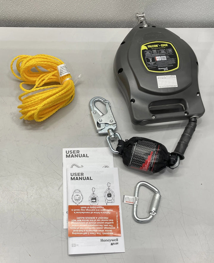 Miller Falcon + Edge Self Retracting Lifeline Galvanized Steel MFS-LEP1-02-20FT