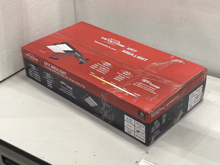 Keystone XFit OpticSwap LED Area Light KT-ALED140PS-M2-OSB-PMA-8CSB-VDIM-P