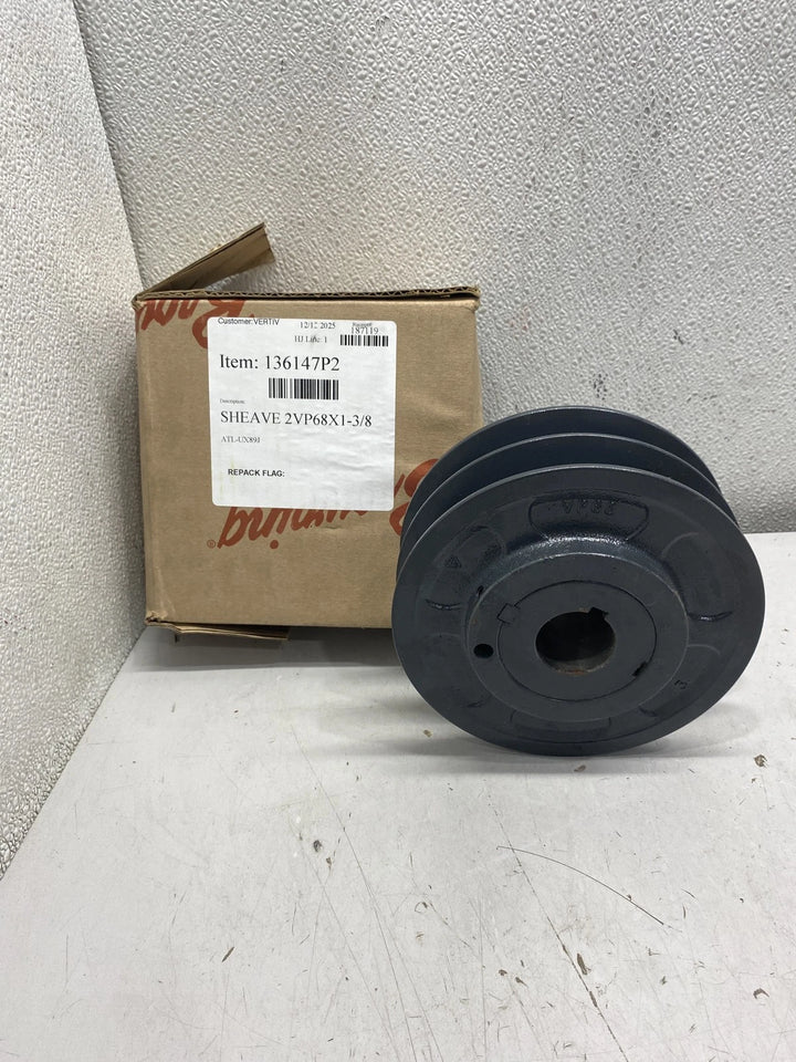 Browning 2VP68X 1 3/8 Variable Pitch Sheave 2 Groove
