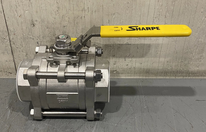 Sharpe 2" 1000 CWP Series 53036 Stainless Steel Ball Valve
