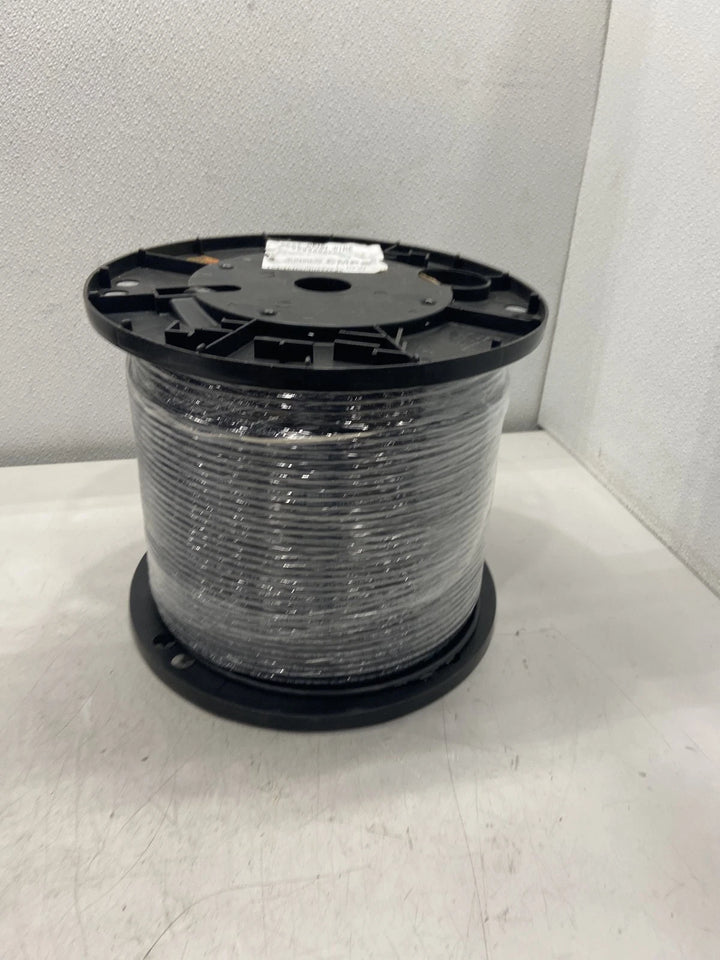 West Penn 4 Pair 23 AWG Unshielded Twisted 1000' Black-254346AFBK1000
