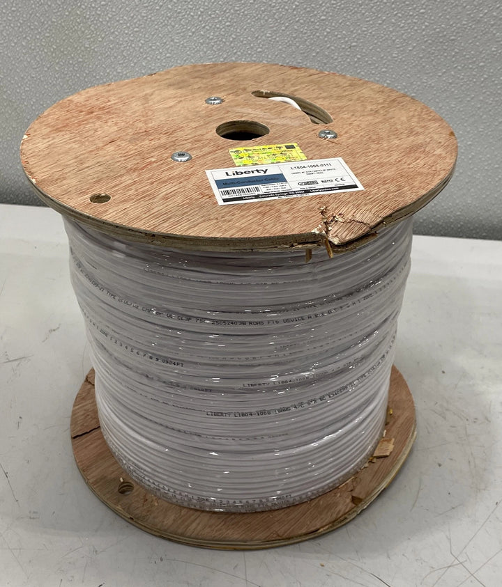 Liberty Cable 18 AWG 6 Conductor Stranded Plenum Cable L1806-1008-0111