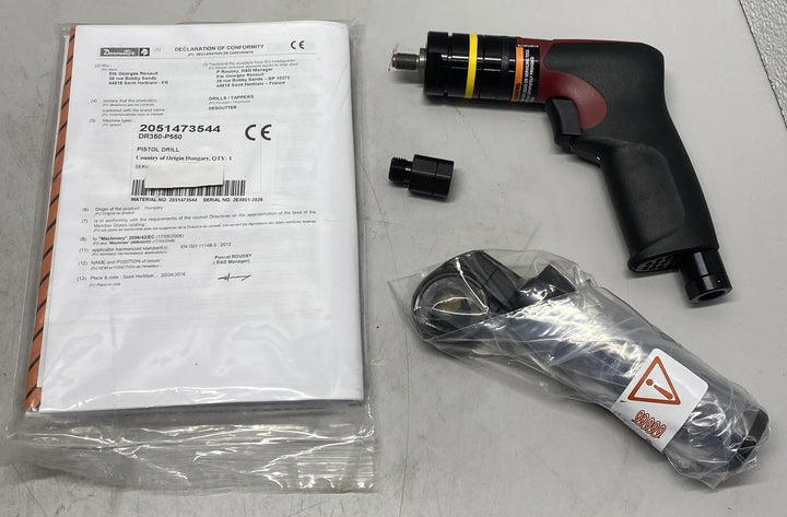 Desoutter DR350-P550 Pneumatic Pistol Drill 550 RPM 2051473544