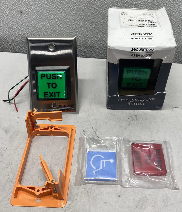 Securitron Emergency Push to Exit Button EEB2 (LOT OF 2)