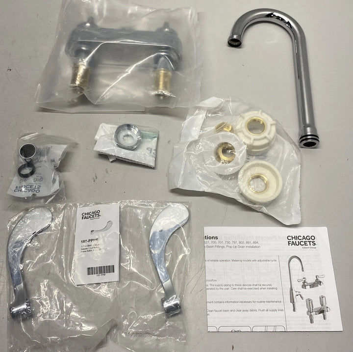 Chicago Faucets 2-Handle Bathroom Faucet 895-317ABCP