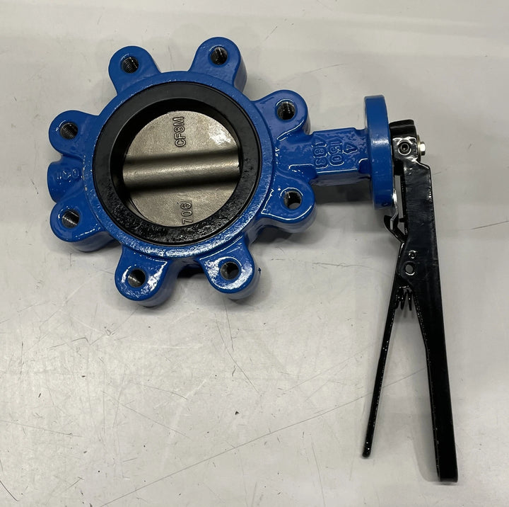 FNW 800 Series4 in Ductile Iron EPDM Lever Operated Lug Butterfly Valve FNW832EP