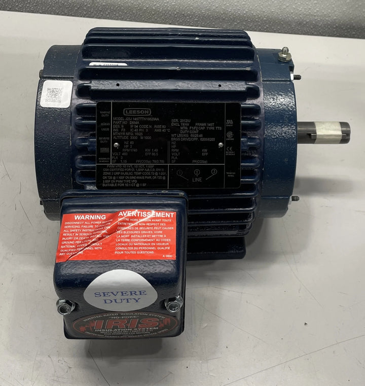 Leeson/Marathon Blue Chip Severe Duty Motor E654A 145TTTN16629