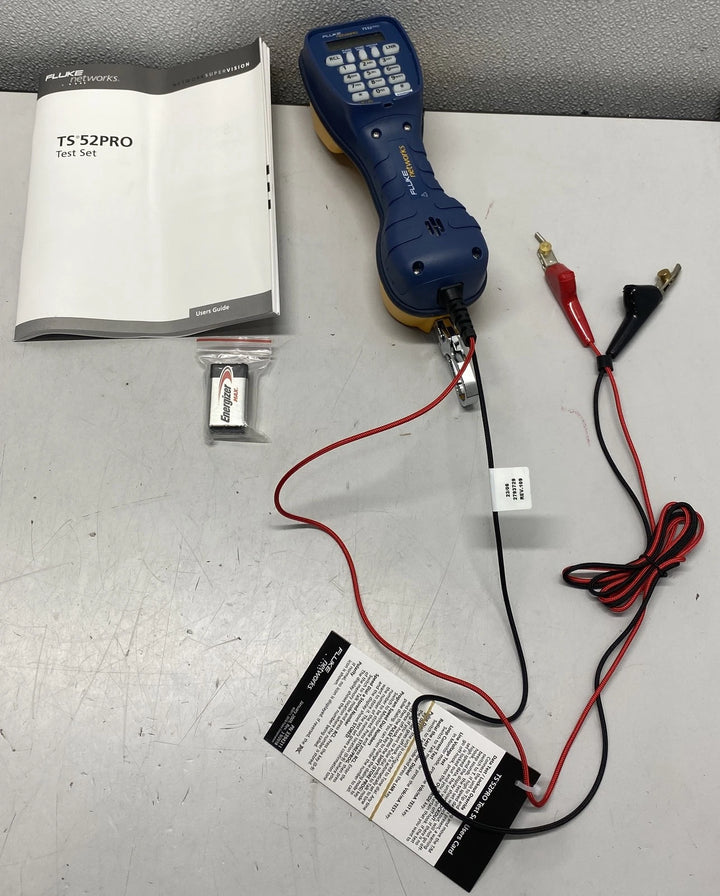 Fluke Networks 3327449 TS52 PRO Test Set With ABN