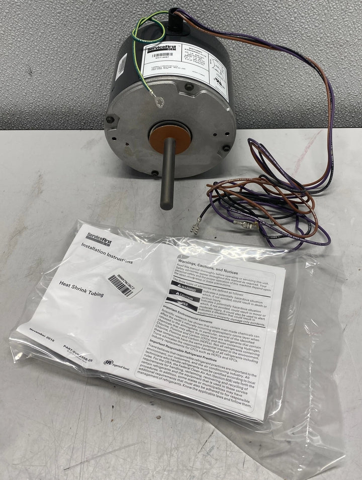 ServiceFirst OEM MOT18687 200-230V Motor 1/6HP 825RPM 48Frame