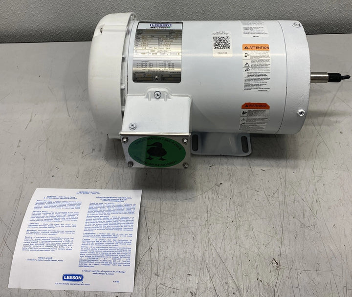 Leeson 2HP 3490RPM Washdown Jet Pump Motor 119461.00- C6T34WK31