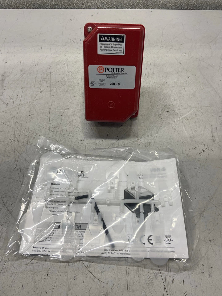 Potter Amseco Waterflow Alarm Switch for Small Pipe VSR-S