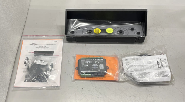 Dakota Digital VHX Series Direct-Fit Analog Gauge System DAK-VHX-77C-CAP-S-B