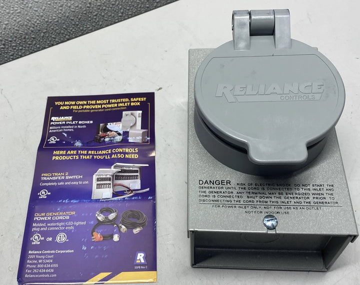 Reliance Controls Power Inlet Box PB50