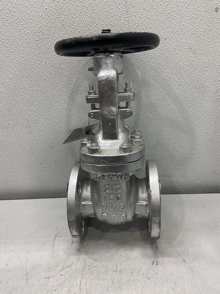 FNW 2 1/2" 150# Flanged Carbon Steel Gate Valve With Handwheel FNW551L