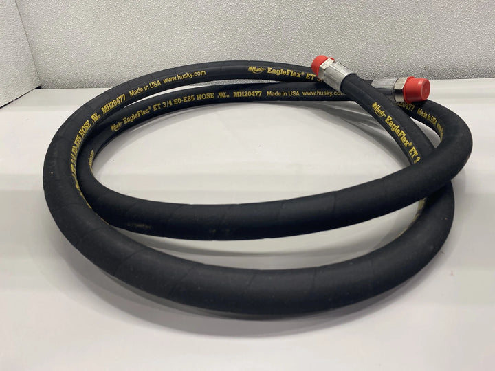 Husky CP12ET09 EagleFlex 3/4" x 9' Fuel Hose Black E0-E85 Wirebraid