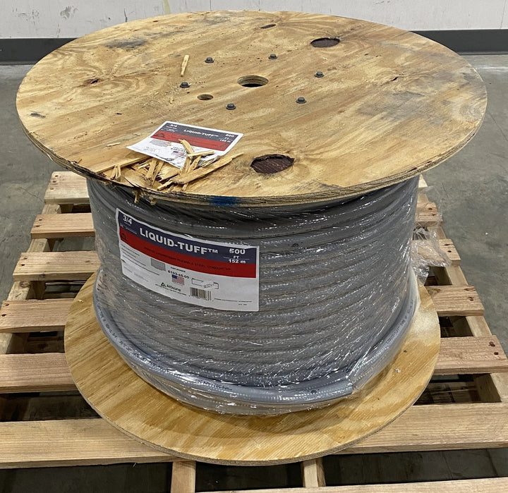 Atkore3/4”x500’ Liquid-Tuff Non-UL Liquidtight Flexible Steel Conduit 6103-45-00