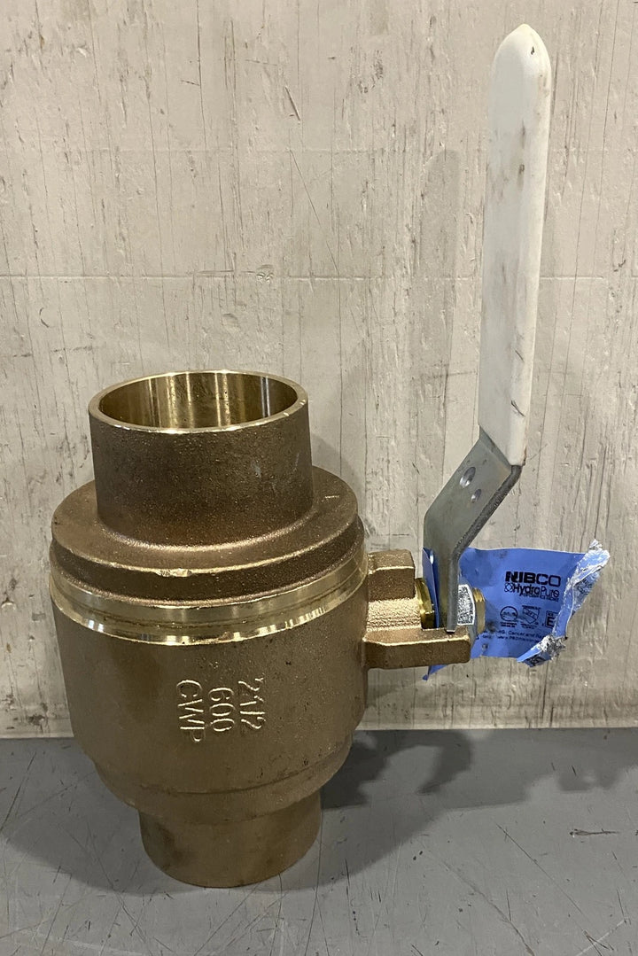 Nibco 2-1/2" 600 CWP Bronze Manual Ball Valve