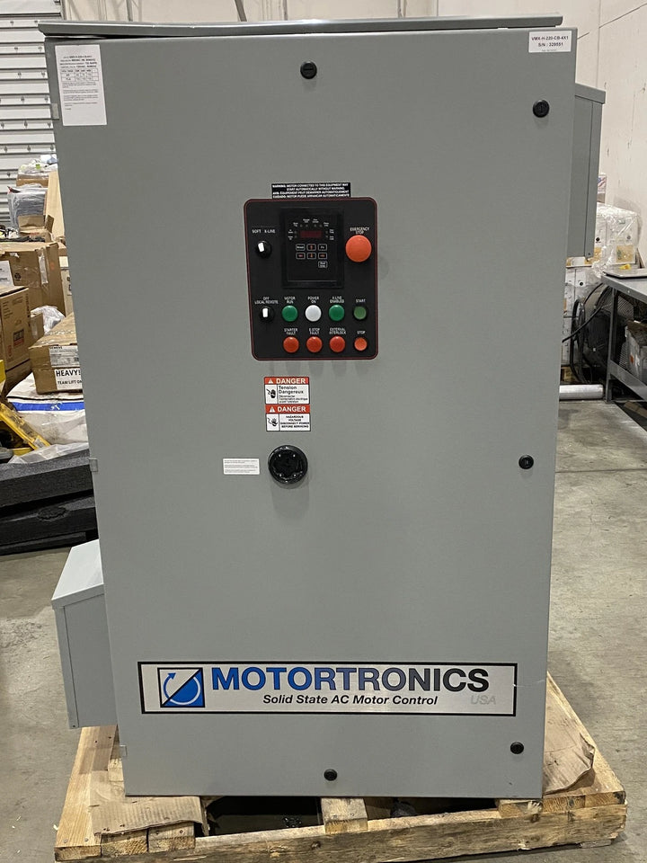 Motortronics VMX-H Configured Soft Starter Motor Control VMX-H-220-CB-4X1