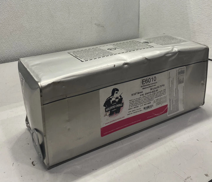Welder's Choice Stick Welding Electrode 5/32" Dia,14" Long, Steel Alloy 59803882