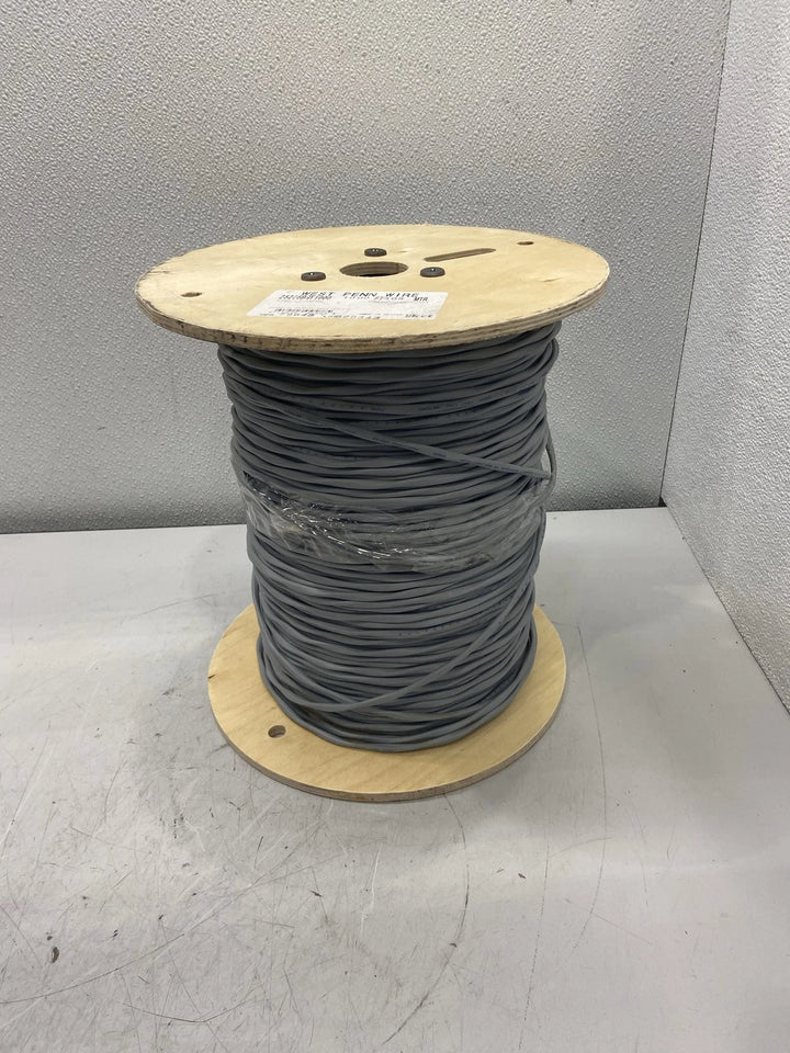 West Penn 1P 14G Unshielded Plenum Cable Gray 1000 ft 25226BGY1000