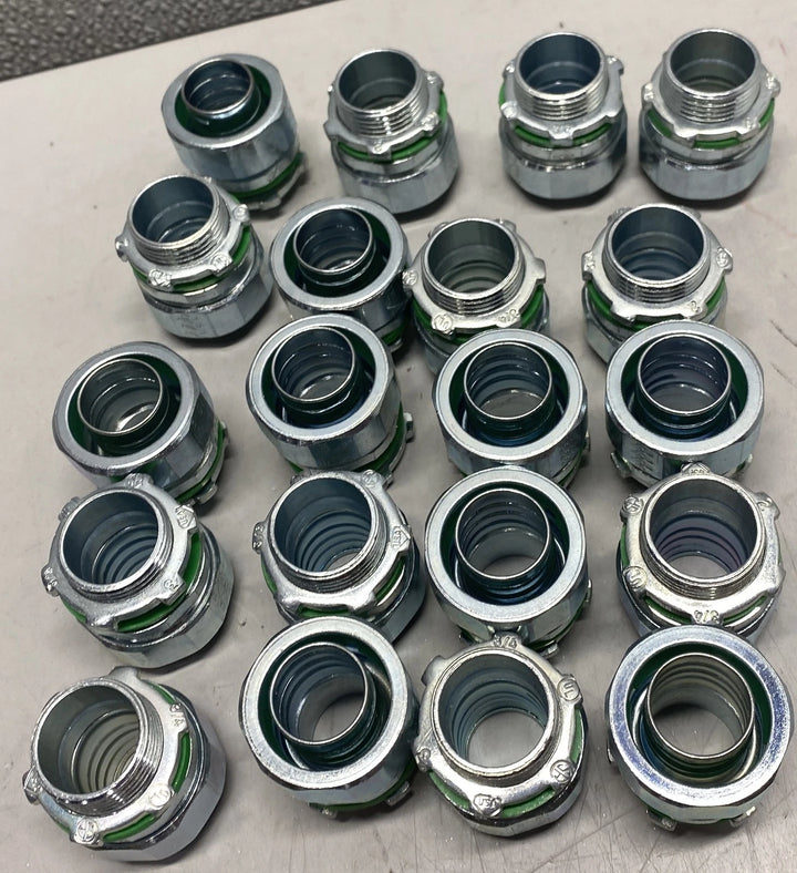 American Fittings STR-75 3/4" Liquidtight Connector Steel (Box Of 20)