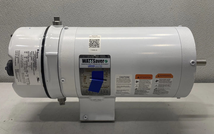 LEESON Brake Motor 1 HP, 3 Phase, 60 Hz, 230/460V 119485.00 C6T17VC73A