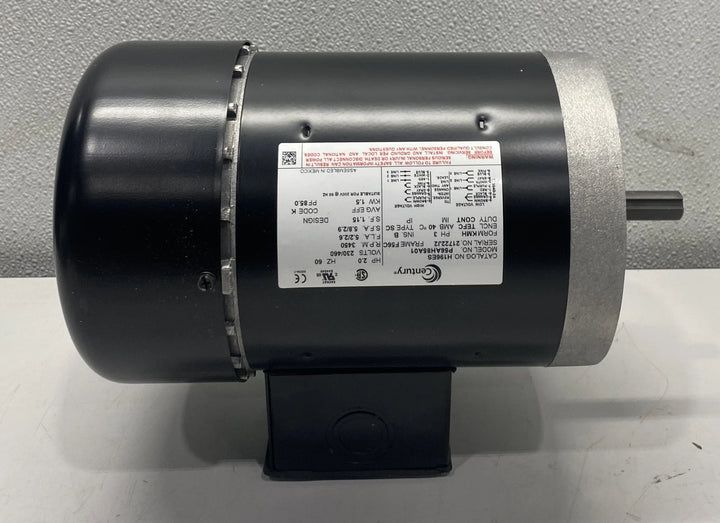 Century General Purpose Pump Motor 2 HP, 3 Ph, 60 Hz, 230/460 V H196ES