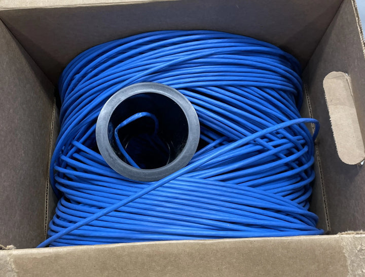 Prysmian Gen SPEED CAT6 Cable Plenum 1000 Feet Blue 7131100