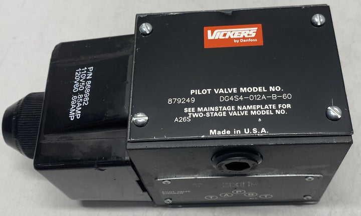 Vickers Interchange Hydraulic Solenoid Valve DG4S4-012A-B-60
