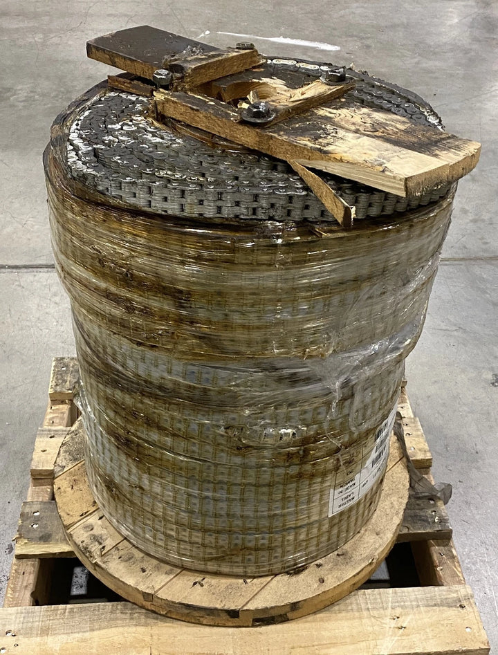BL546 PRO x 500’ BL Series Leaf Chain Riveted 4 x 6 Lacing .625” Pitch