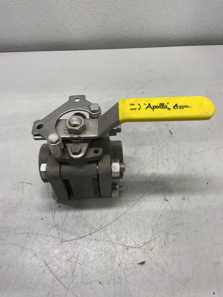 Apollo Full Port Class 600 3 Piece Carbon Steel Ball Valve w Peek Seats 83B14738