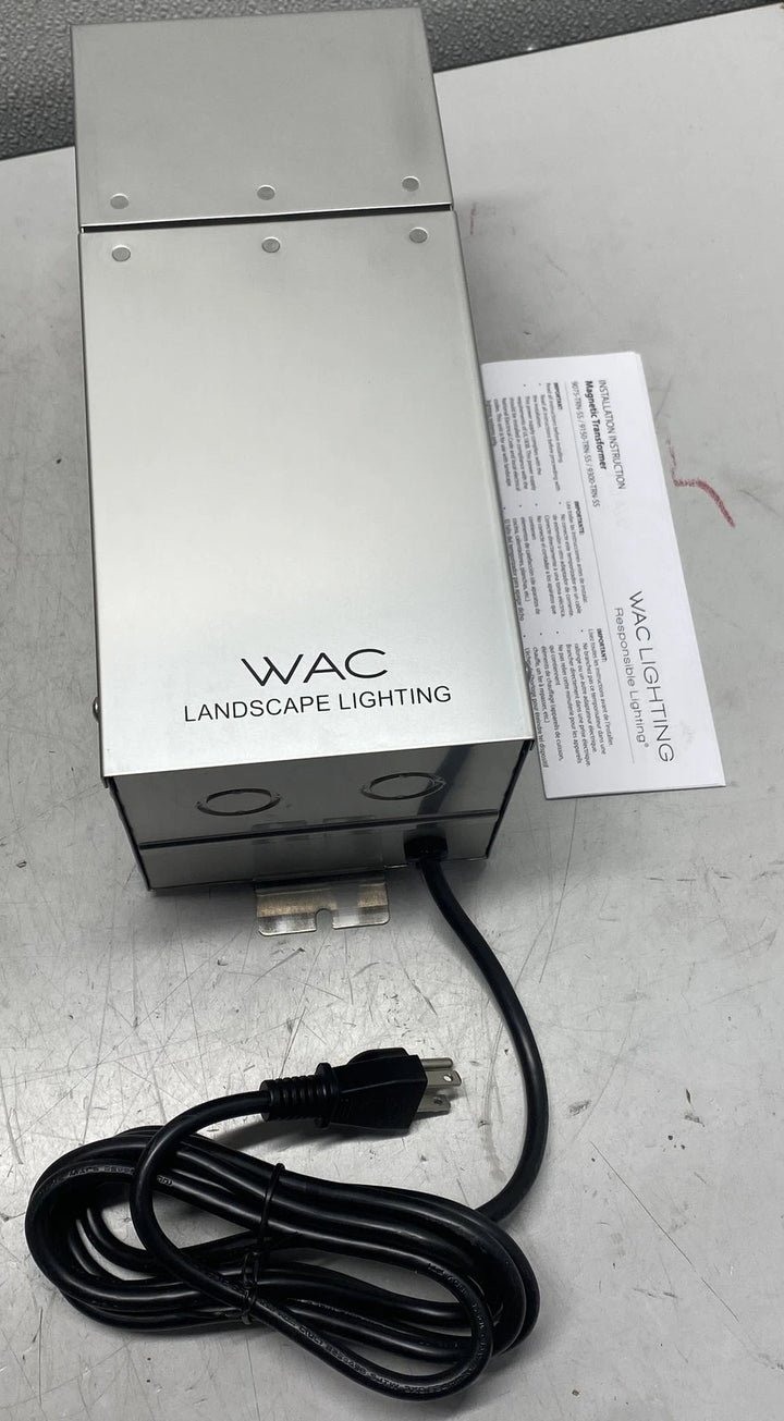 WAC Landscape Lighting,75W Stainless Steel Outdoor Power Supply 9075-TRN-SS