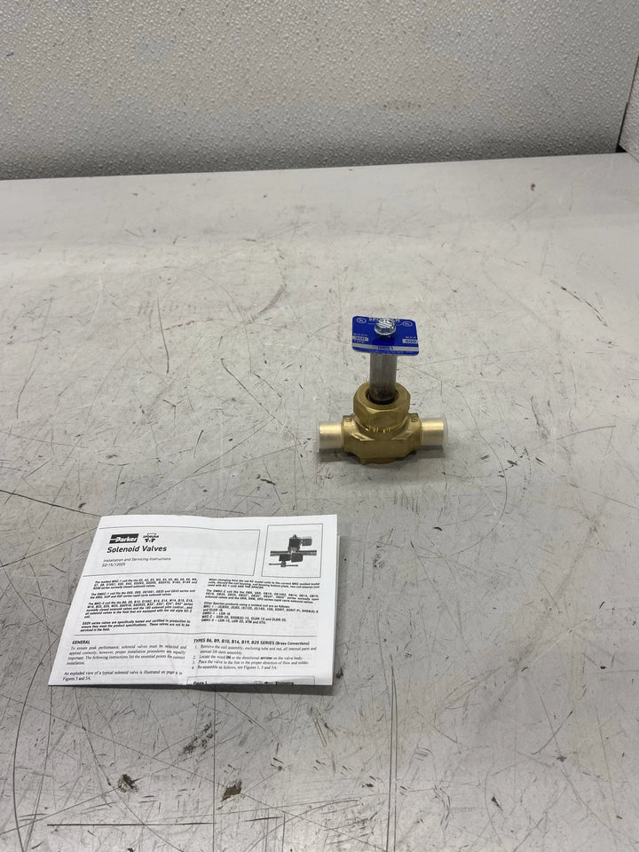 Sporlan 3/8" ODF Normally Closed Solenoid Valve MKC-1 Less Coil 3254-00