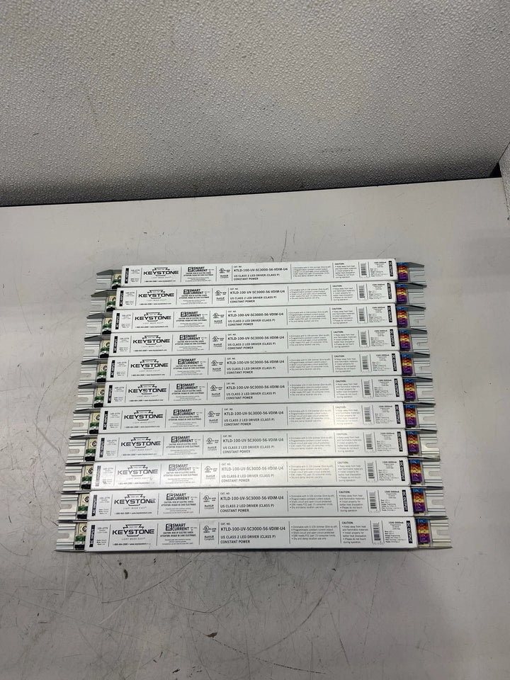 11 Keystone Programmable Constant Current LED Drivers KTLD-100-UV-SC3000-56-VDI