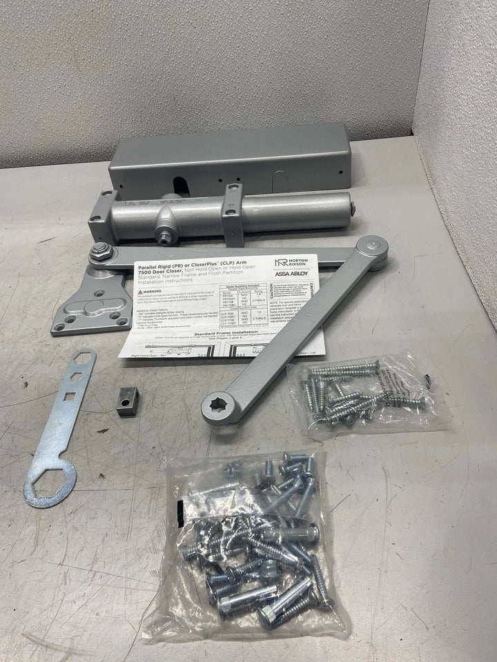 Norton Adjustable Surface Mounted Door Closer w Reg Arm & Parallel Arm 7500 689