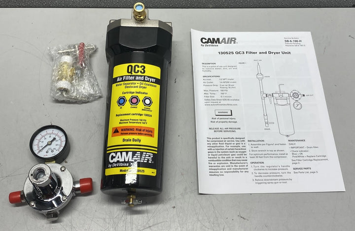 DeVilbiss Air Filter and Dryer PN: 130525