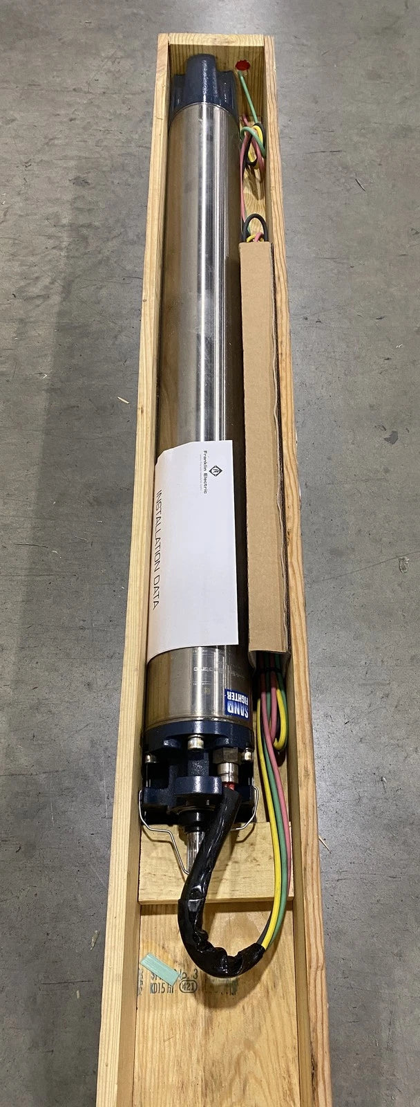 Franklin Electric 6” 50HP Sand Fighter Submersible Motor 460V 3PH 2366188125