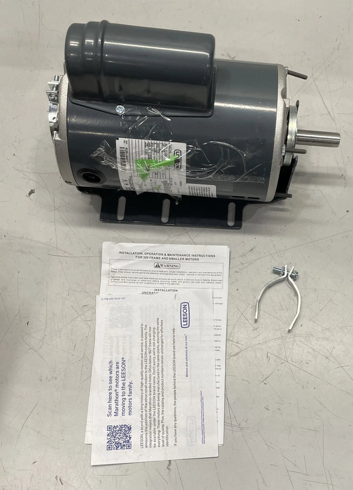Leeson Blower Electric Motor 1/2HP 1725RPM 277V 1PH 056C17D2113