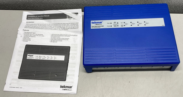 Tekmar Zone Valve Control 304V, 4 - Zones