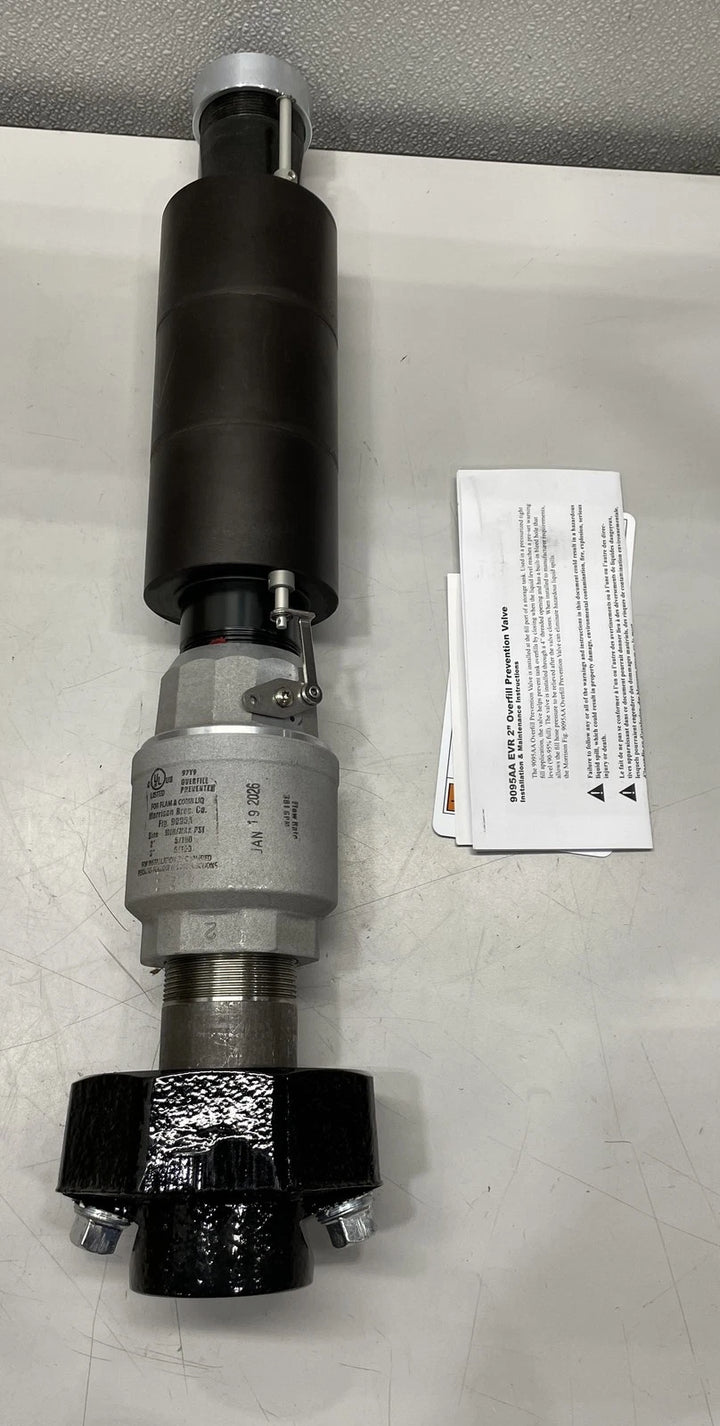 Morrison Brothers Aluminum Pressure Fill Overfill Prevention Valve